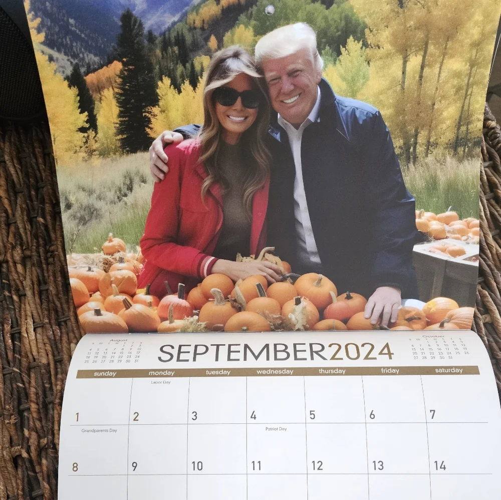 2024 Trump Calendar, What a Year!! Collectible